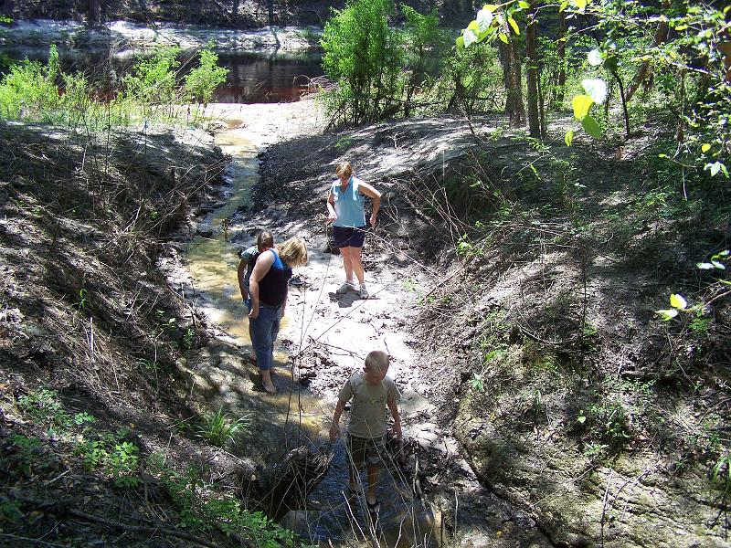 100_6860.JPG - Exploring a creek running into the river.