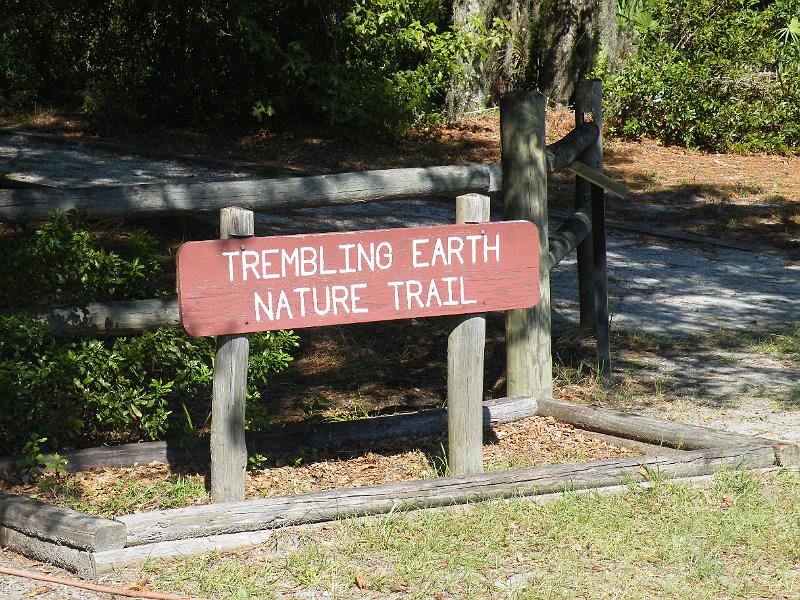 67-NatureTrail.JPG - A nature trail tells the story of the formation of the swamp.