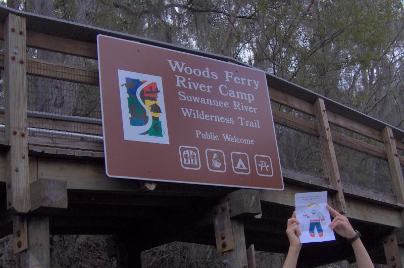 Woods Ferry River Camp landing
